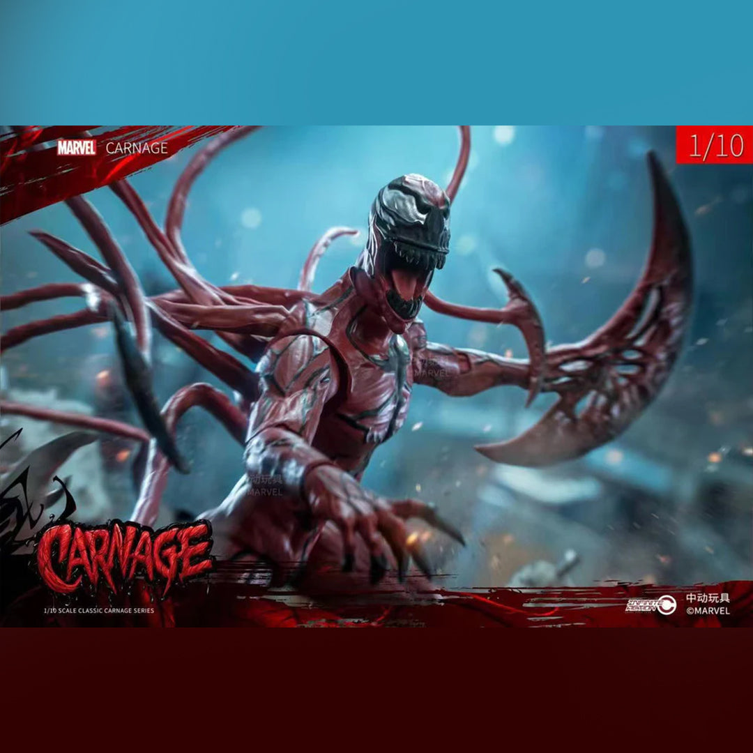 Venom Carnage 1:10 Scale – ZD Toys Premium Marvel Collectible Figure - The World Of Nerds