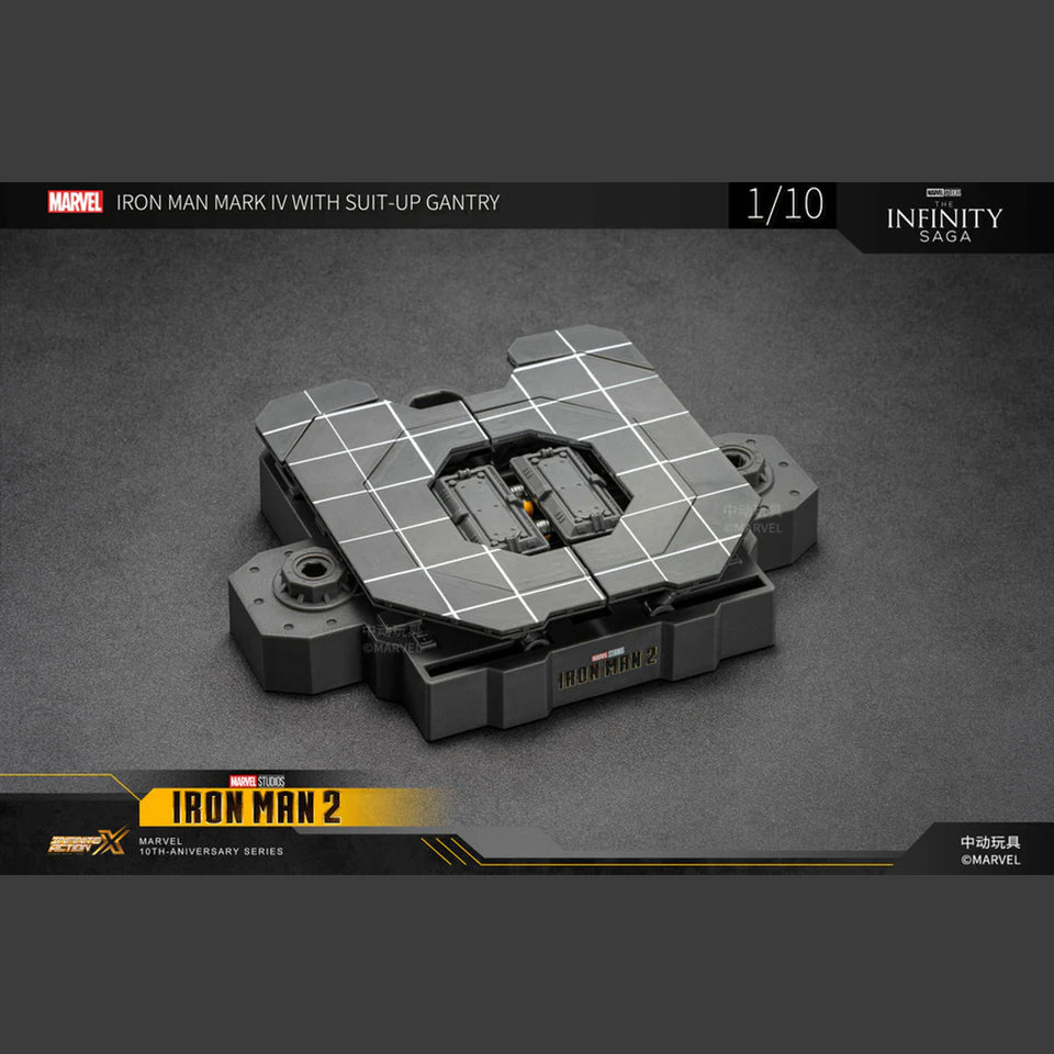 Mark IV: The Birth of Armor With Suit up gantry