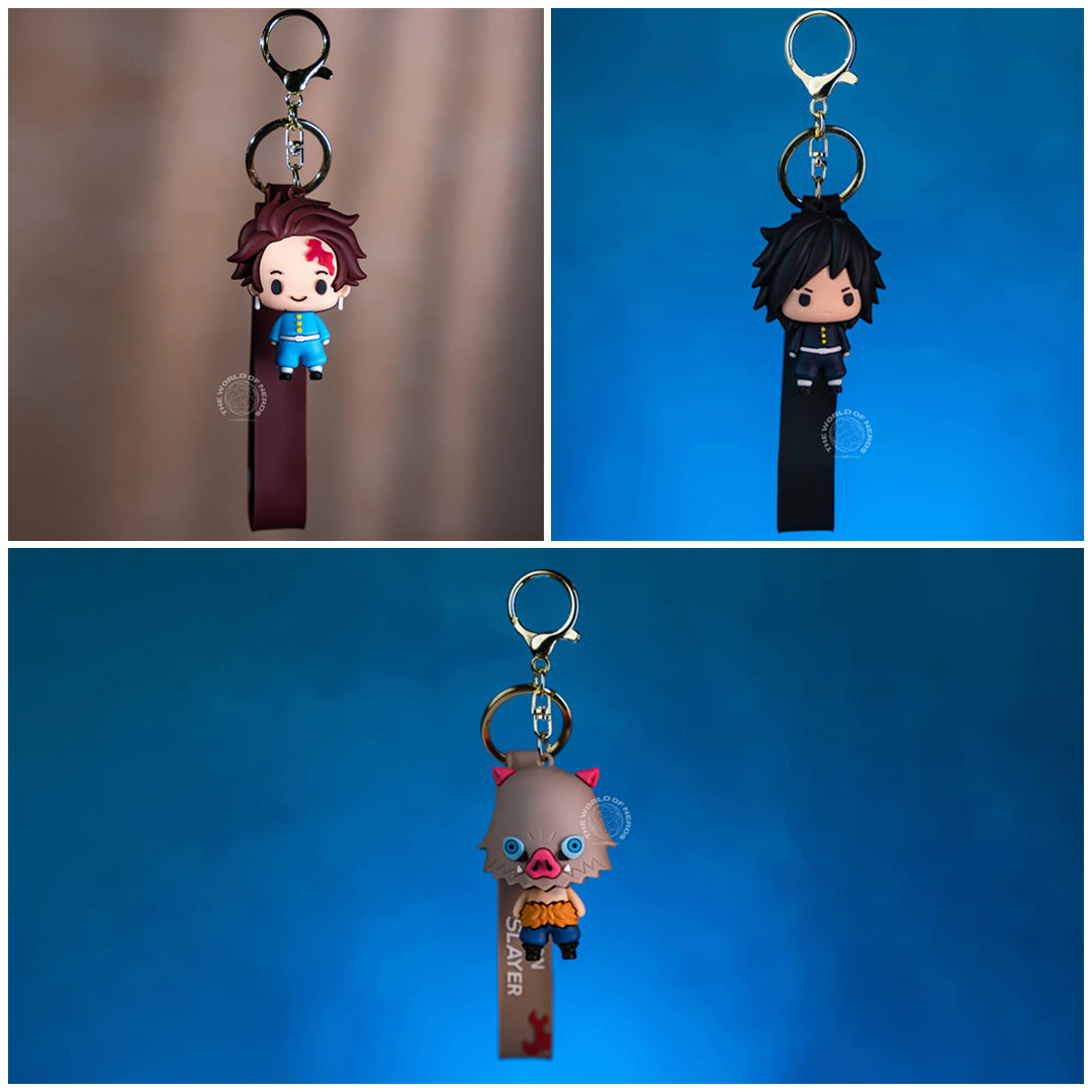 Demon Slayer Keychain Bundle