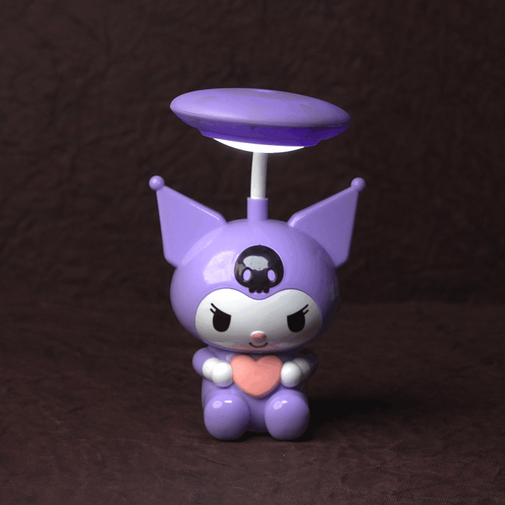 Kuromi Violet LED Table Lamp Cute Anime Decorative Light - The World Of Nerds