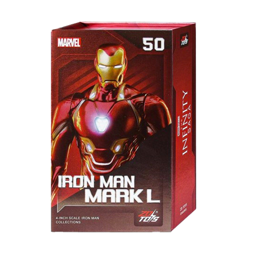 Iron Man Mark 50 – 4-Inch ZD Toys Collectible Figure - The World Of Nerds