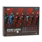 Iron Man MK1 to MK7 Armory Set – 4 Inch ZD Toys Collectible Figures - The World Of Nerds