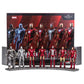 Iron Man MK1 to MK7 Armory Set – 4 Inch ZD Toys Collectible Figures - The World Of Nerds
