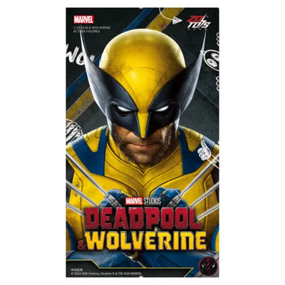 ZD toys Marvel Wolverine Action Figure in Classic Yellow & Blue Suit